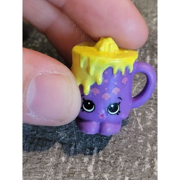 Shopkins moose mini purple mug butter food toy figure - Picture 2 of 6